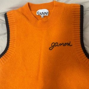 Ganni O-neck Vest